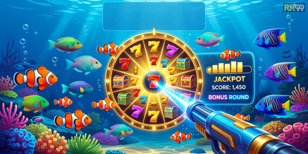 Hình ảnh minh họa trò chơi bắn cá nổ hũ 69vn với giao diện sống động và phần thưởng hấp dẫn.